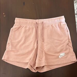 Nike Women's Athletic Shorts in Soft Pink